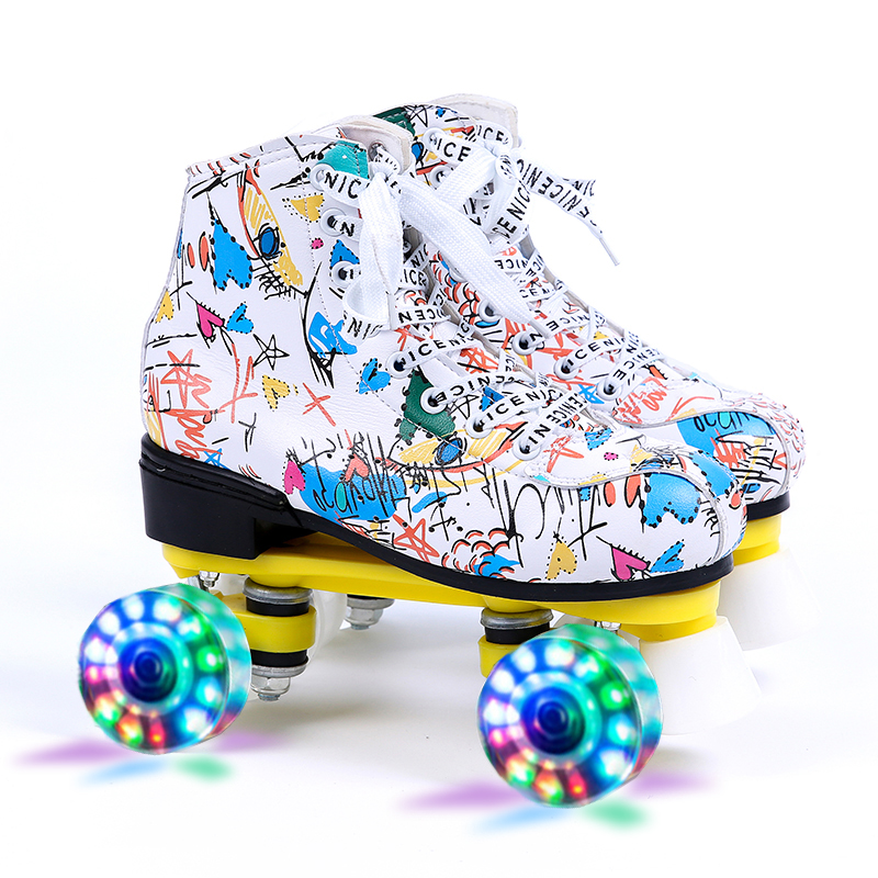 219 Dust white leather flash wheel